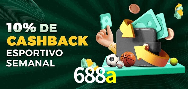 10% de bônus de cashback na 688a